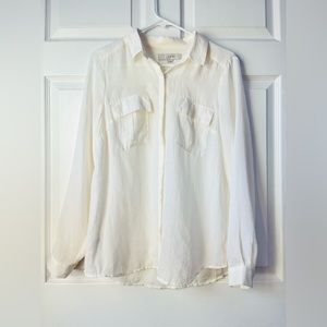 Loft | Long Sleeve Button-Down